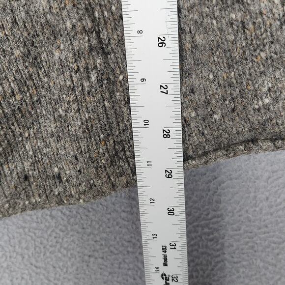 Vince Sweater Womens Medium Gray Hooded Open Front Wool Blend Cardigan 72676 - Picture 5 of 13